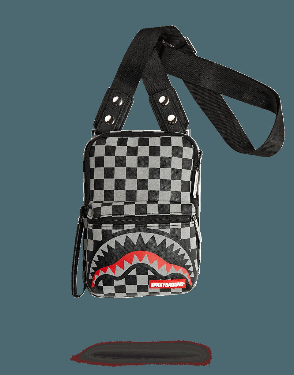 Sprayground REFLECTIVE SHARKS IN PARIS SLING