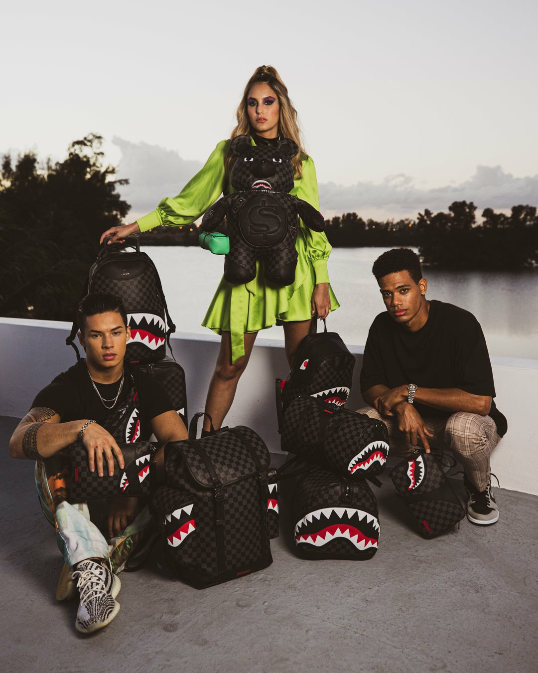 Sprayground HENNY AIIR TO THE THRONE MONEYBEAR TEDDYBEAR BACKPACK