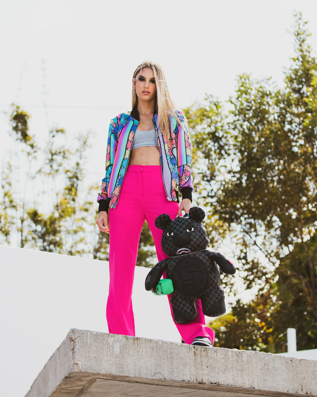 Sprayground HENNY AIIR TO THE THRONE MONEYBEAR TEDDYBEAR BACKPACK