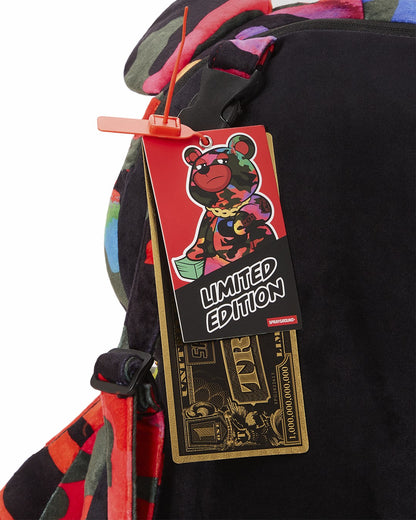 Sprayground CAMOBURST MONEYBEAR TEDDYBEAR BACKPACK
