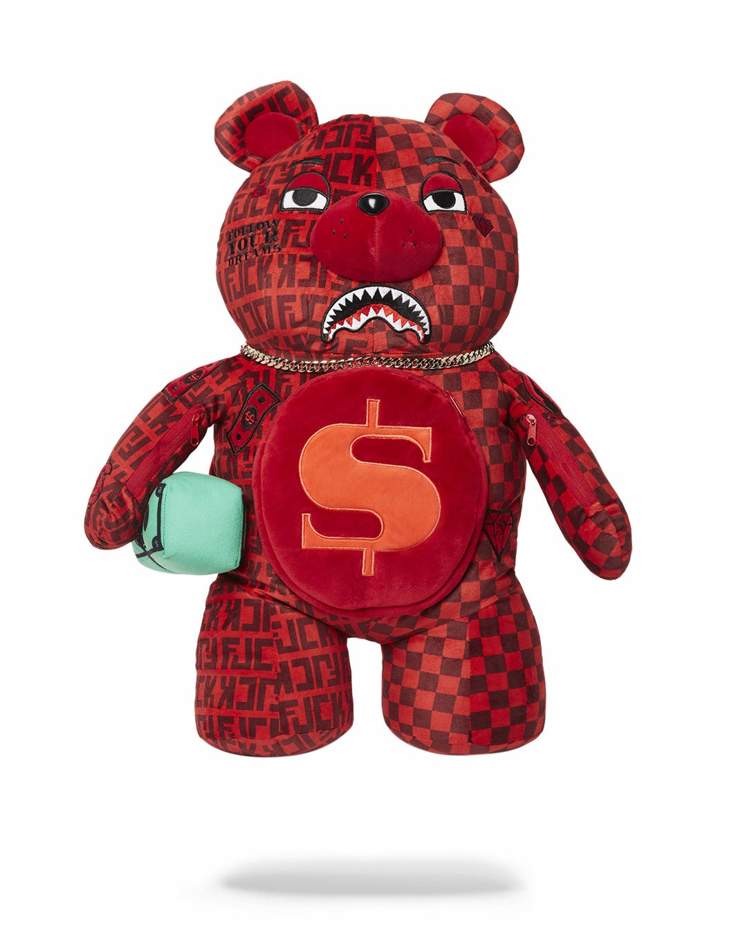 Sprayground VENI VIDI VICI MONEYBEAR TEDDYBEAR BACKPACK