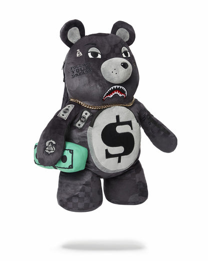 Sprayground 3AM NEVER SLEEP MONEYBEAR TEDDYBEAR BACKPACK