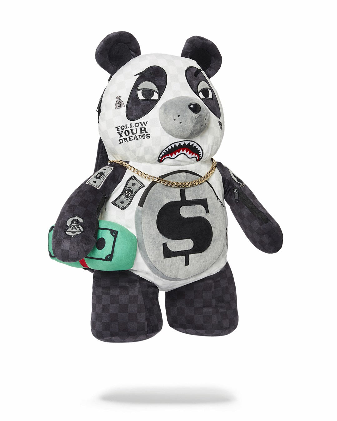 Sprayground MONEYBEAR TEDDYBEAR BACKPACK PANDA PANDA PANDA