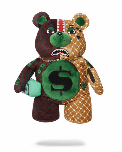 Sprayground MONEY BEAR TEDDYBEAR BACKPACK PARIS VS FLORENCE