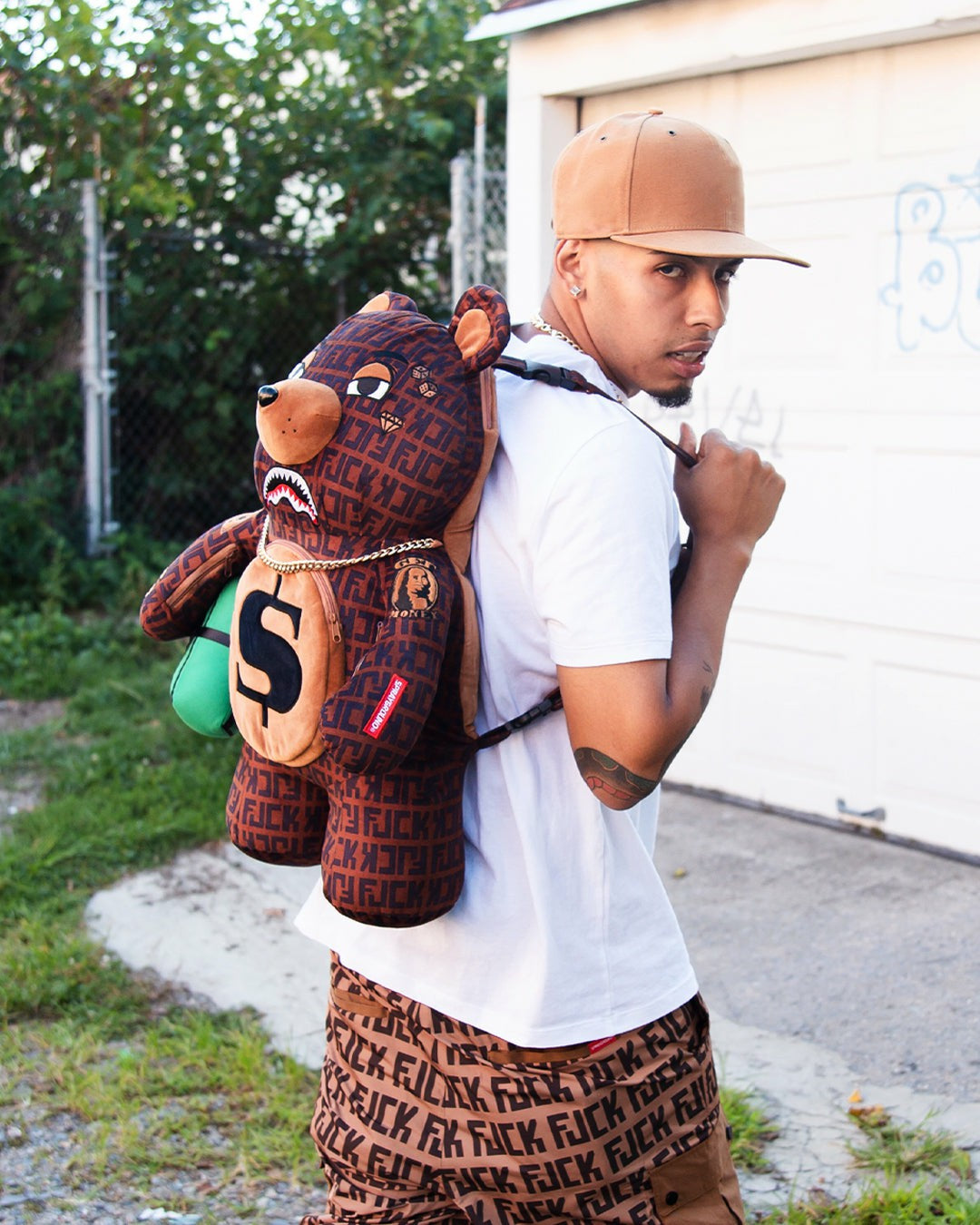 Sprayground OFFENDED MONEYBEAR TEDDYBEAR BACKPACK