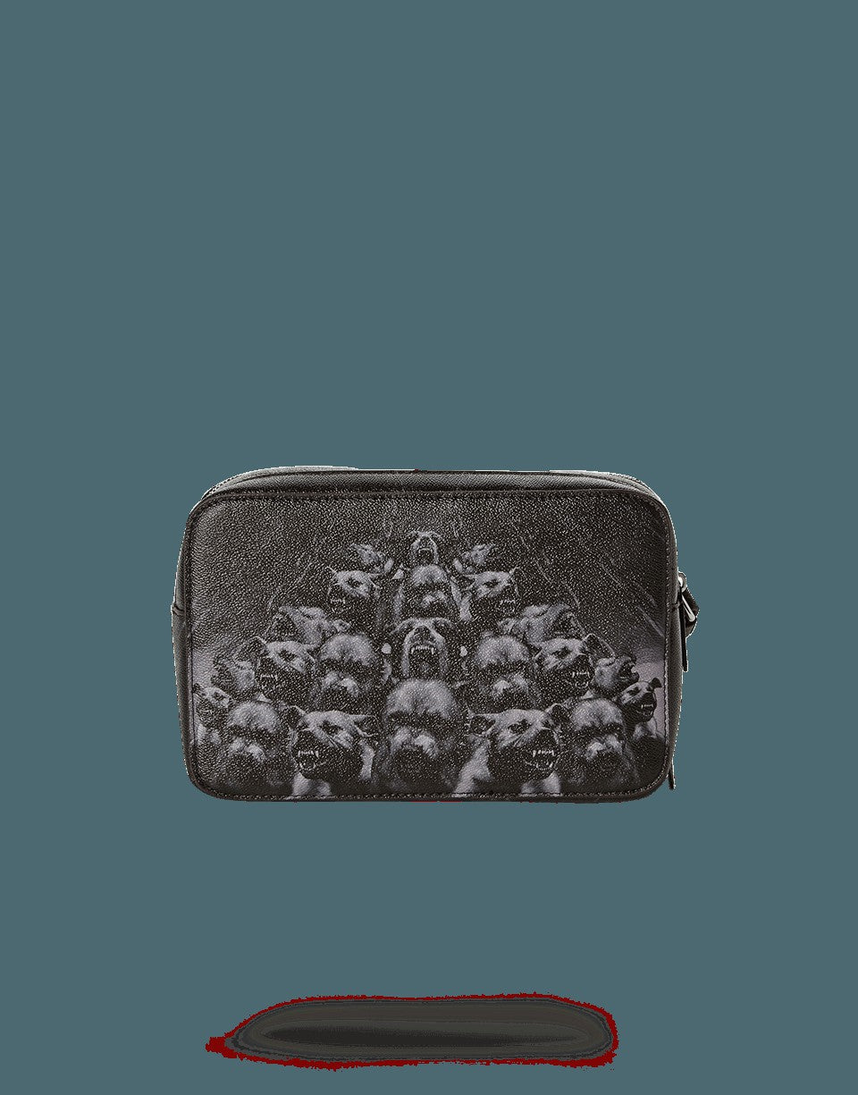 Sprayground PITBULLS TOILETRY AKA MONEY BAG