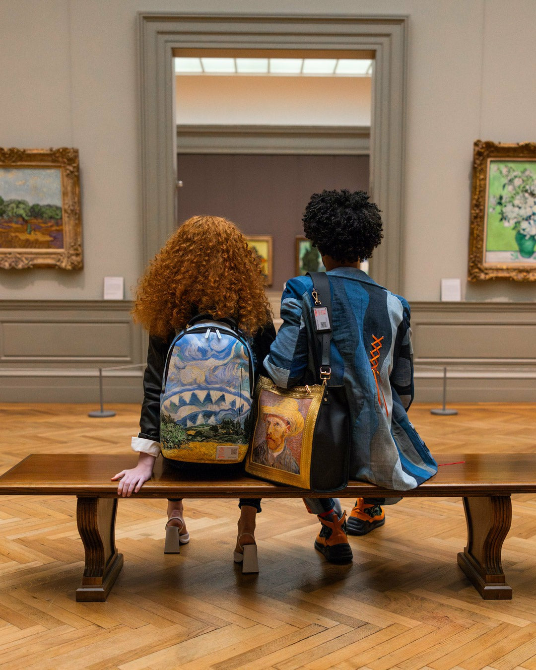 Sprayground THE MET VAN GOGH FRAMED SELF-PORTRAIT TOTE