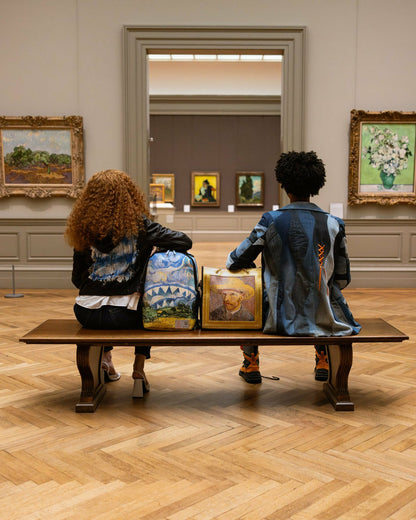 Sprayground THE MET VAN GOGH FRAMED SELF-PORTRAIT TOTE