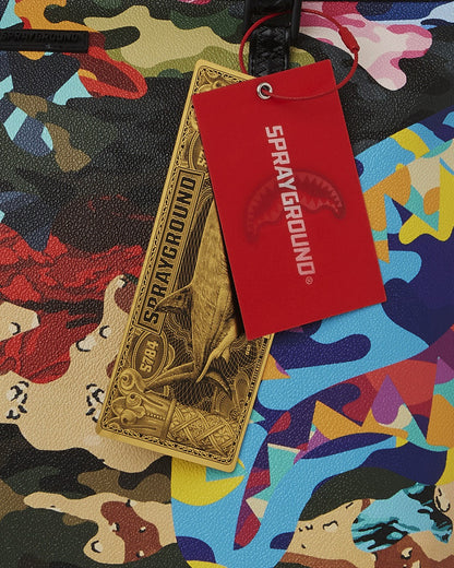 Sprayground SLICED AND DICED CAMO TOTE