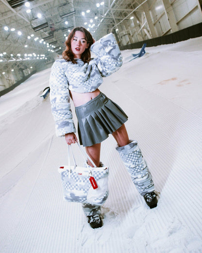 Sprayground 3AM PLUSH SWISS ALPS TOTE