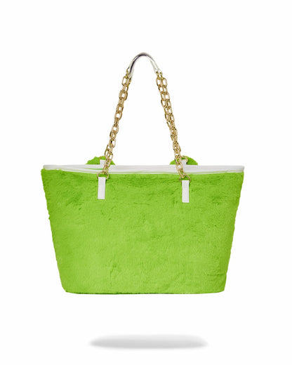 Sprayground PLUSH MONEYBEAR TOTE (GREEN)