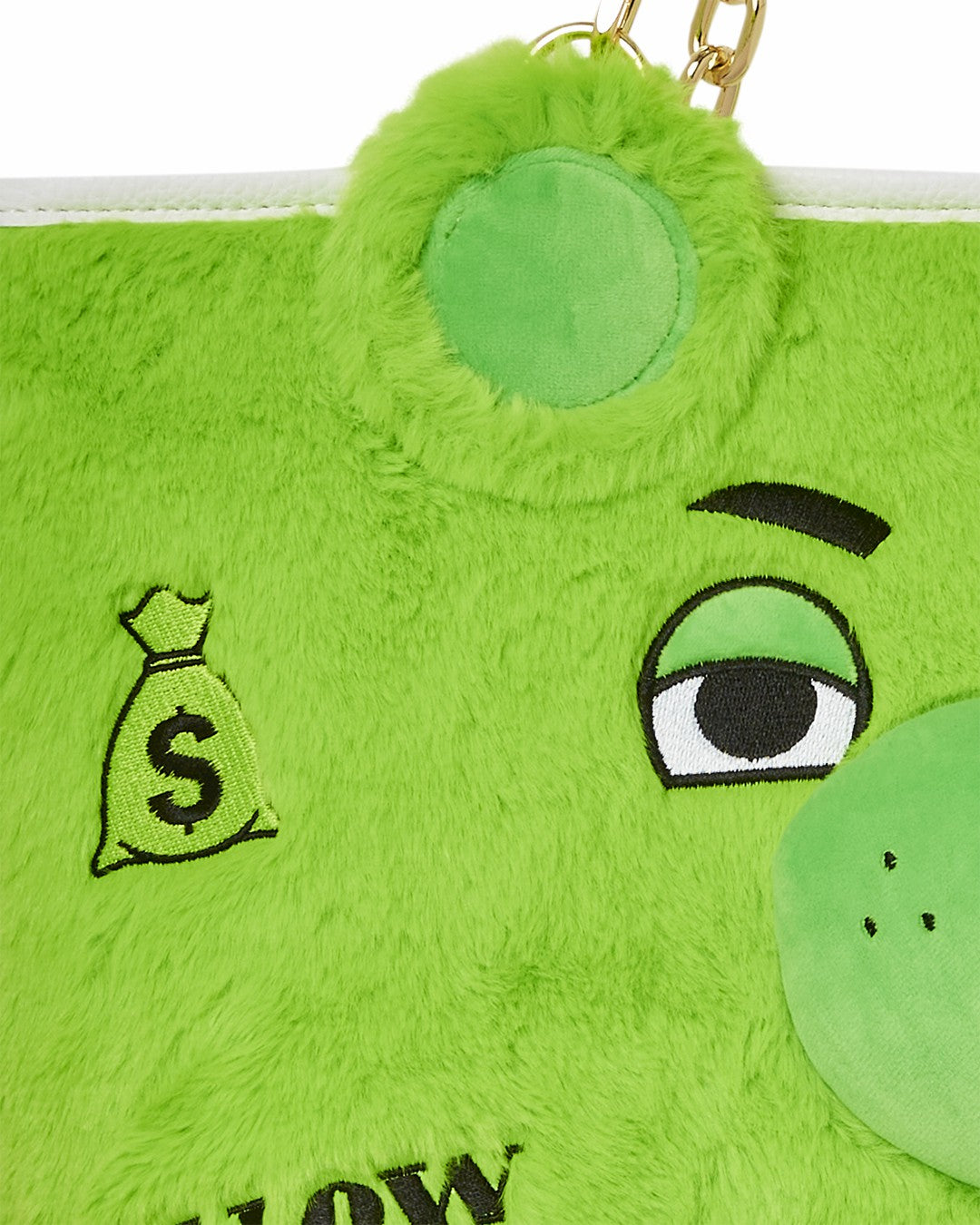 Sprayground PLUSH MONEYBEAR TOTE (GREEN)