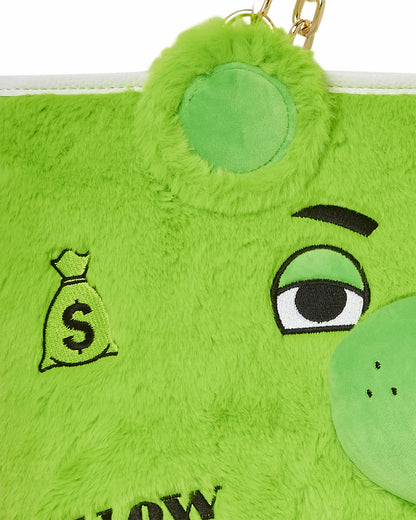 Sprayground PLUSH MONEYBEAR TOTE (GREEN)