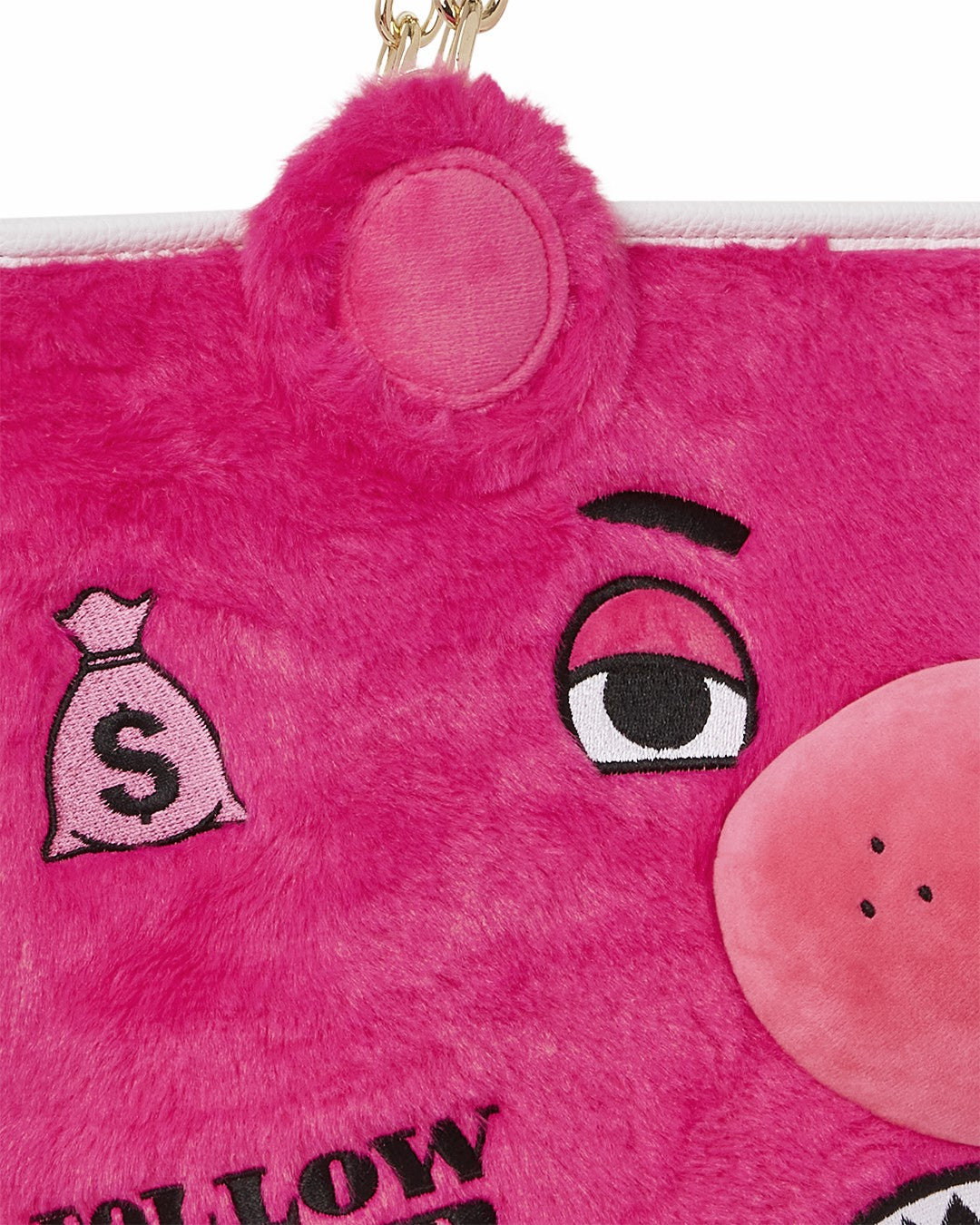 Sprayground PLUSH MONEYBEAR TOTE (PINK)