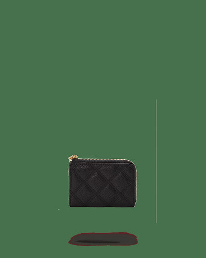 Sprayground NOIR QUILT GOLD CHAIN SHARK WALLET
