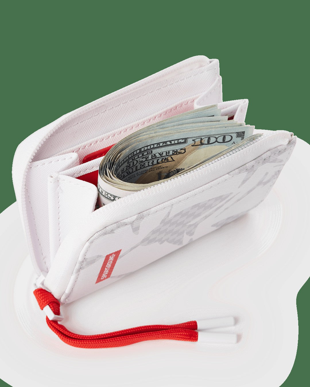 Sprayground SHARK CHECK (WHITE) WALLET