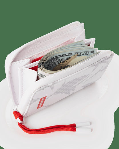 Sprayground SHARK CHECK (WHITE) WALLET