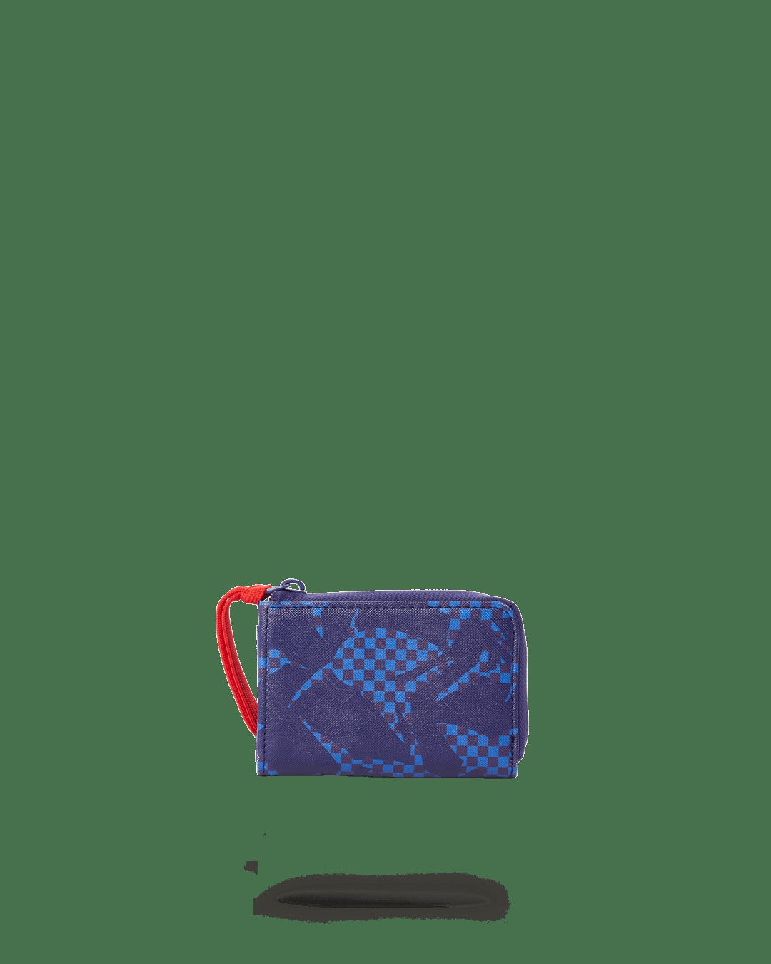Sprayground SHARK CHECK (BLUE) WALLET