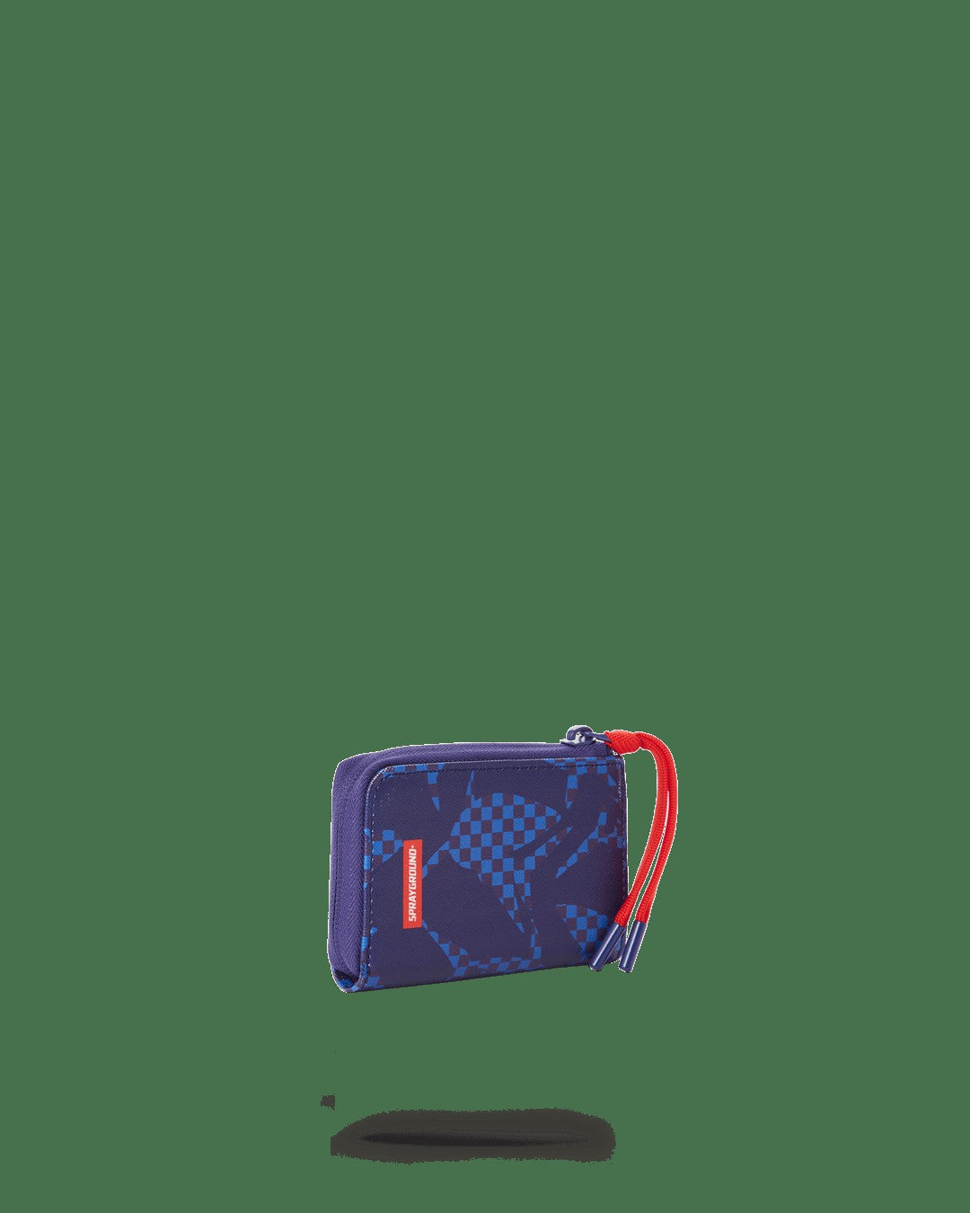 Sprayground SHARK CHECK (BLUE) WALLET