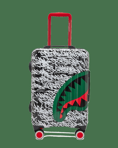 Sprayground NIGHT NIGHT SHARKNAUTICS HARDSHELL CARRY-ON LUGGAGE