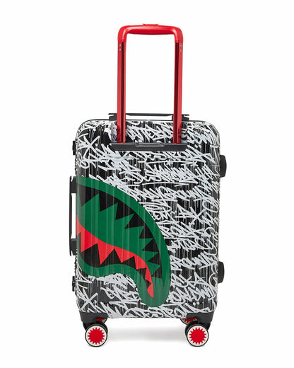 Sprayground NIGHT NIGHT SHARKNAUTICS HARDSHELL CARRY-ON LUGGAGE