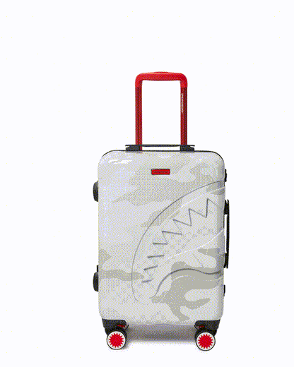 Sprayground 3AM LE BLANC SHARKNAUTICS HARDSHELL CARRY-ON LUGGAGE