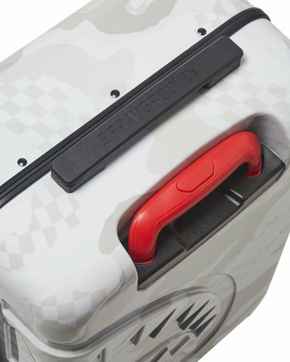 Sprayground 3AM LE BLANC SHARKNAUTICS HARDSHELL CARRY-ON LUGGAGE
