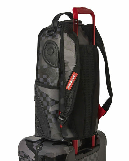Sprayground 3AM NEVER SLEEP SHARKITECTURE HARDSHELL CARRY-ON LUGGAGE