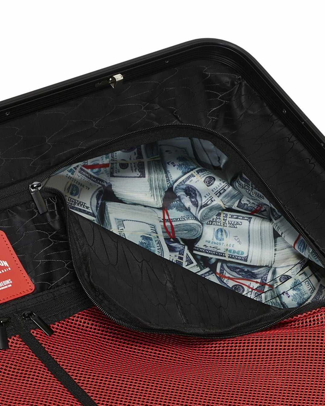 Sprayground 3AM NEVER SLEEP SHARKITECTURE HARDSHELL CARRY-ON LUGGAGE