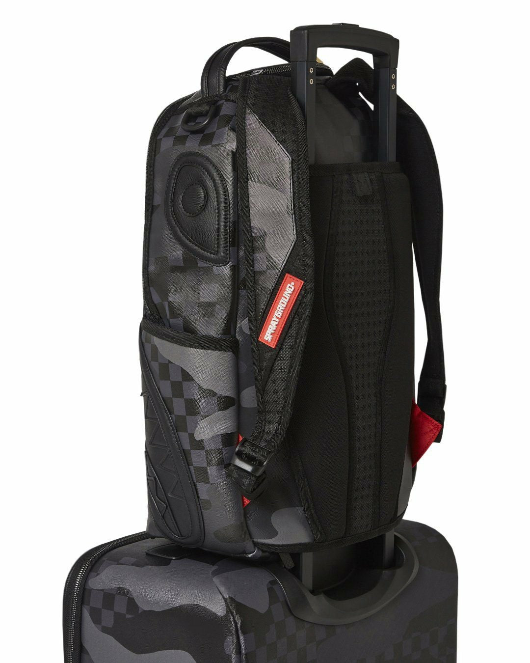 Sprayground 3AM NEVER SLEEP JETSETTER CARRY-ON LUGGAGE