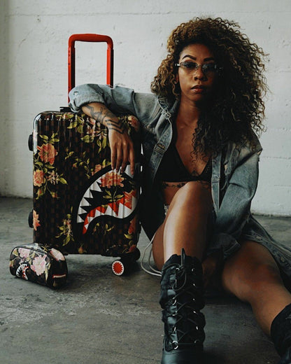 Sprayground SHARKFLOWER 21.5” CARRY-ON SHARKNAUTICS LUGGAGE