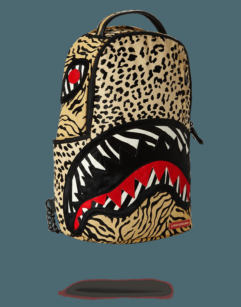 Sprayground SAFARI SHARK (PONY HAIR/LEATHER) LIMITED TO 50 PCS