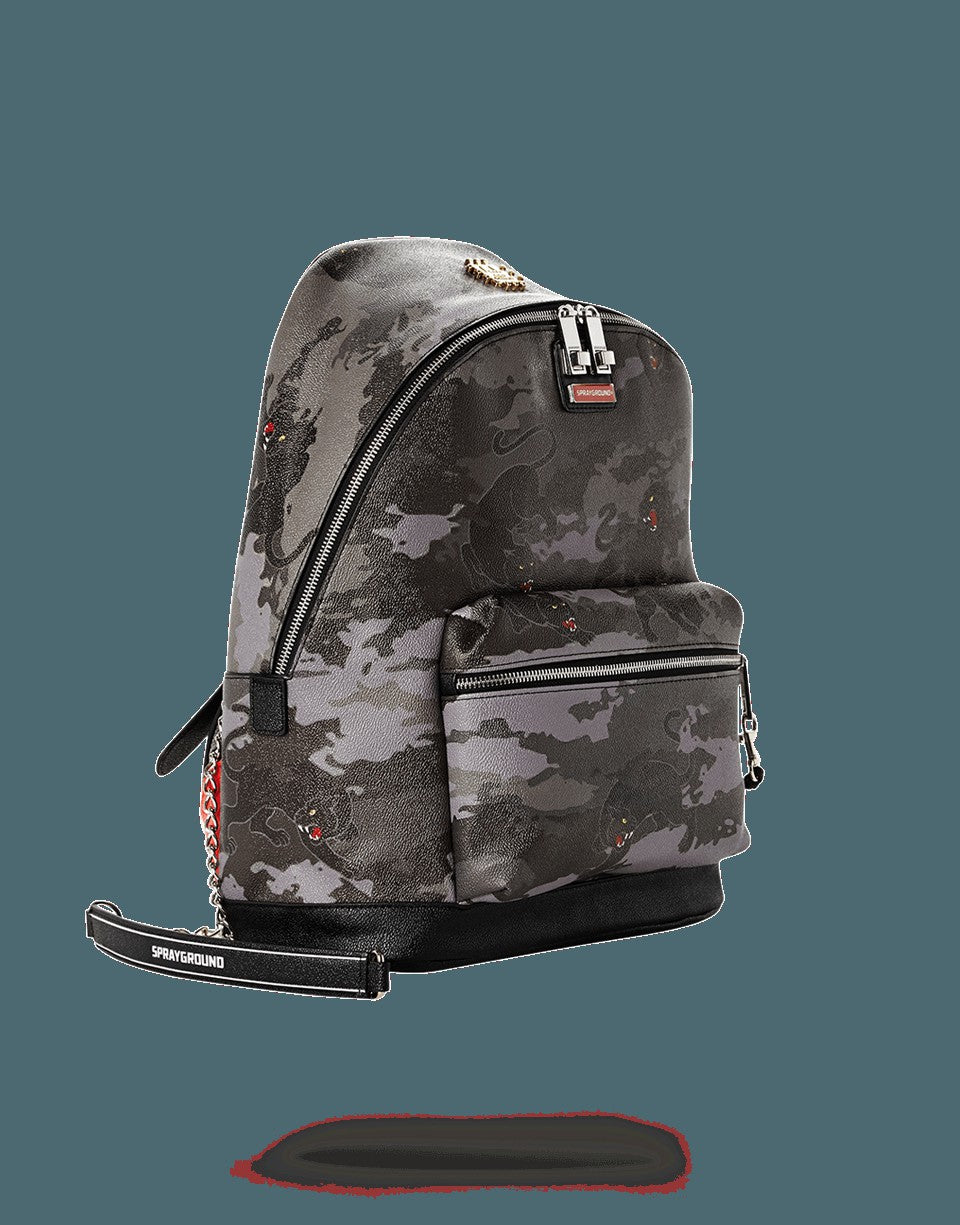 Sprayground BLACK PANTHERA CAMO EMPEROR