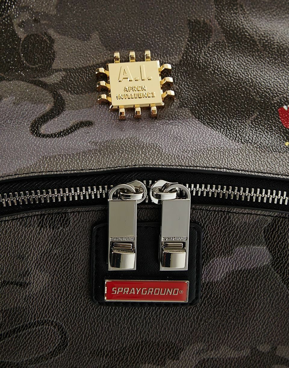 Sprayground BLACK PANTHERA CAMO EMPEROR