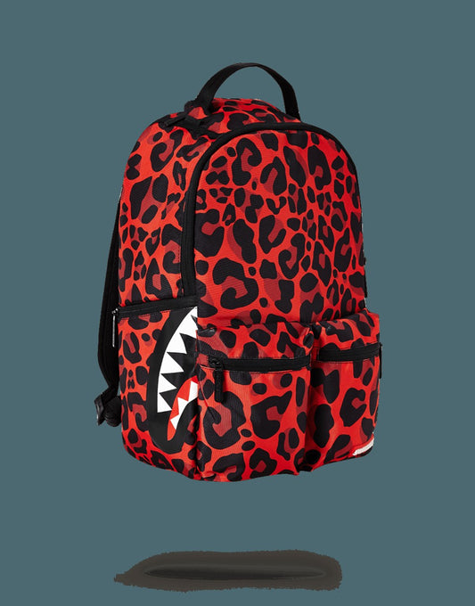 Sprayground RED LEOPARD DOUBLE CARGO