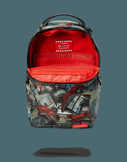 Sprayground RED LEOPARD MONEY