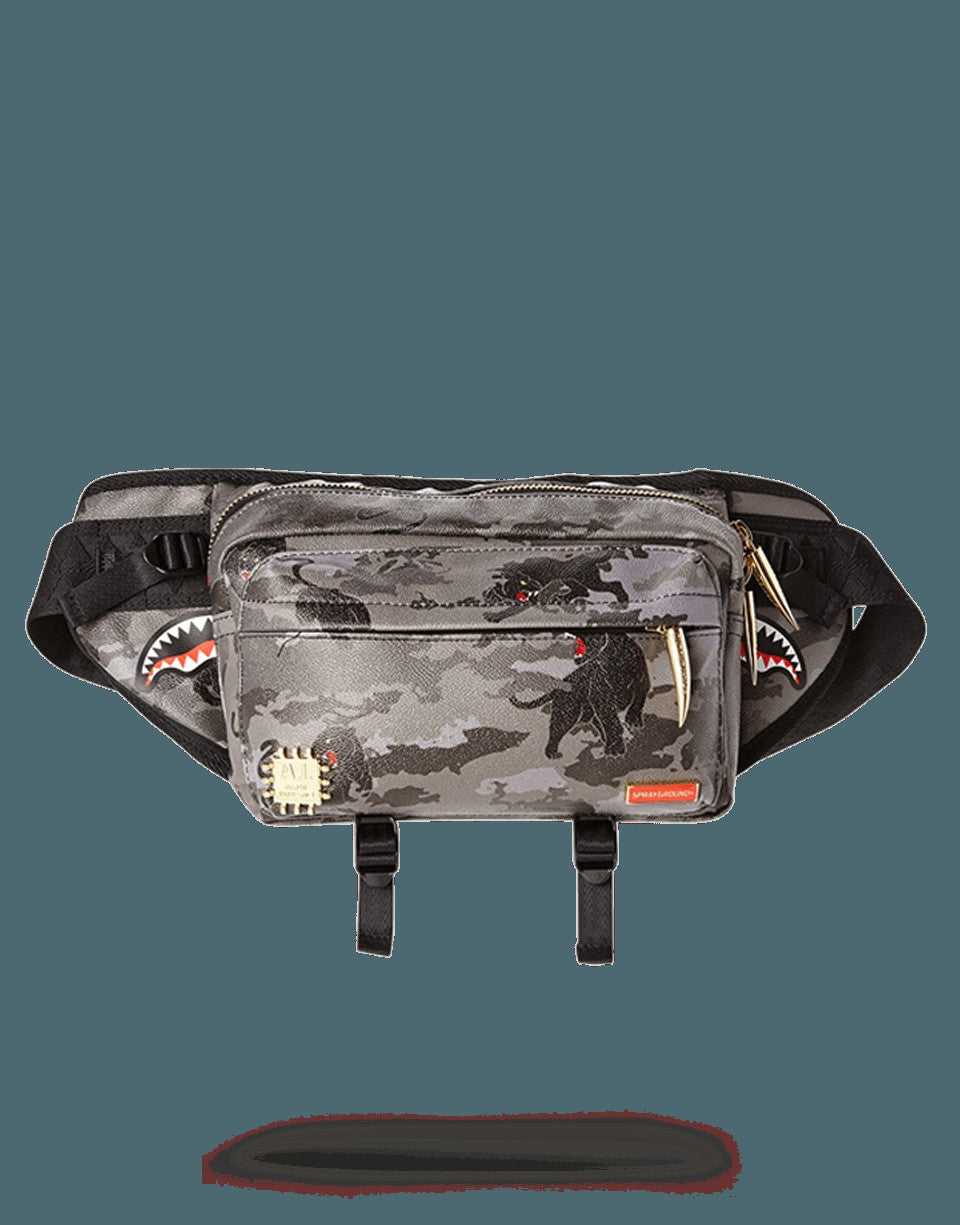 Sprayground BLACK PANTHERA CAMO CROSSBODY