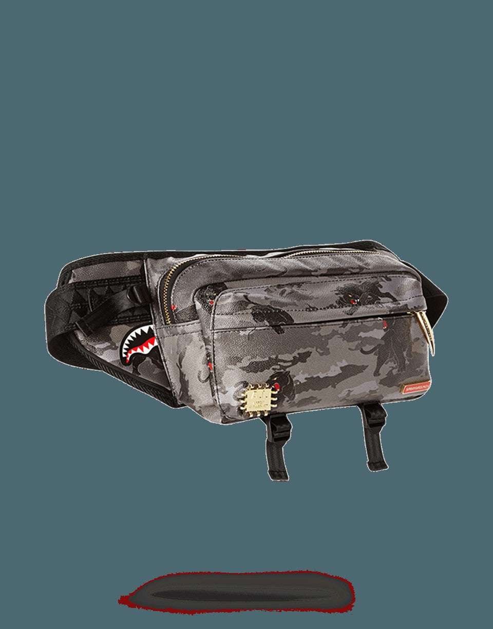 Sprayground BLACK PANTHERA CAMO CROSSBODY