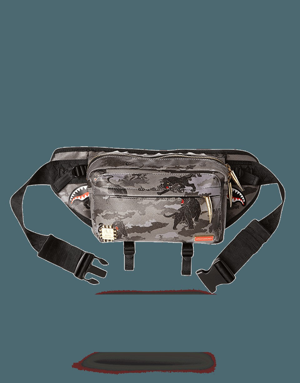 Sprayground BLACK PANTHERA CAMO CROSSBODY