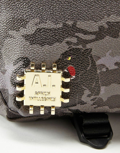 Sprayground BLACK PANTHERA CAMO CROSSBODY