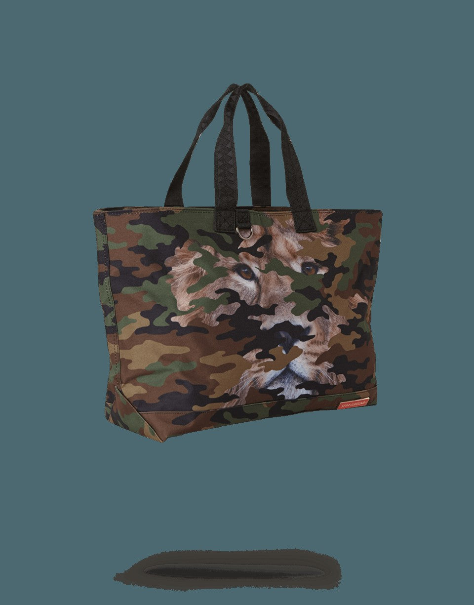 Sprayground LION CAMO TOTE BAG