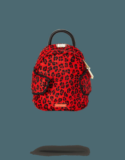 Sprayground RED LEOPARD ANGEL (PONY HAIR)