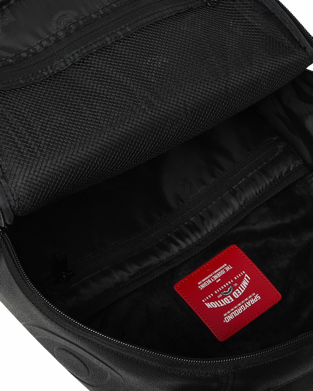 Sprayground GOLD BRICK DRIP BLACK BACKPACK