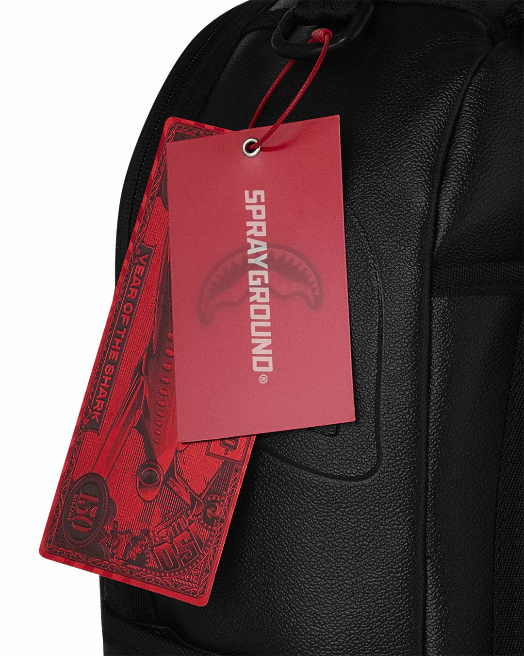 Sprayground GOLD BRICK DRIP BLACK BACKPACK