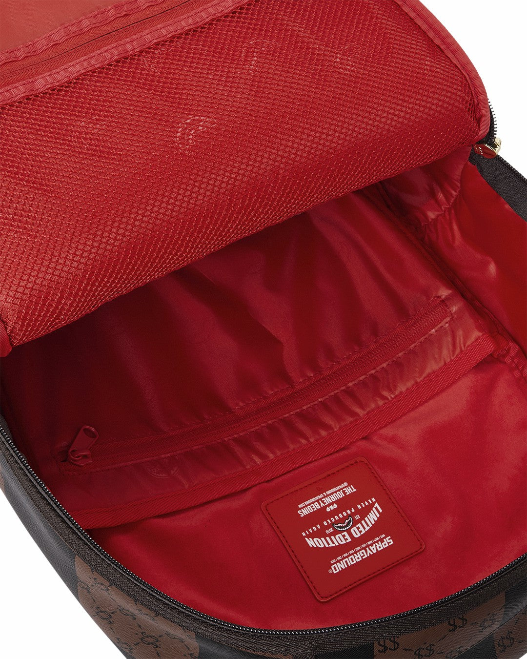 Sprayground THAT BIG CHECK SHARK BACKPACK