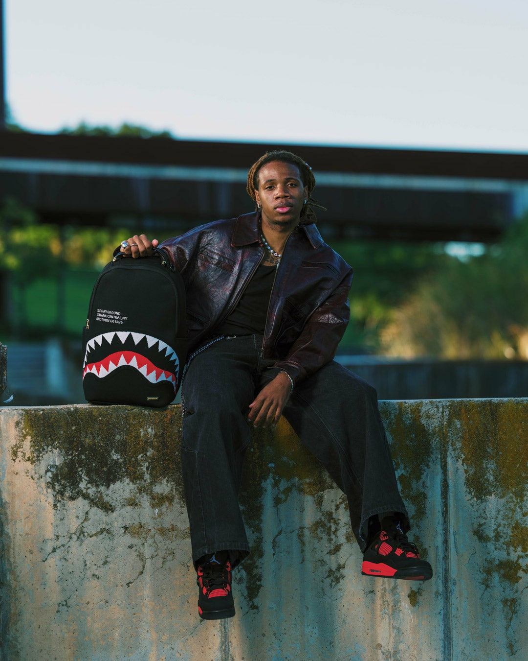 Sprayground SHARK CENTRAL AEROFLEX BACKPACK