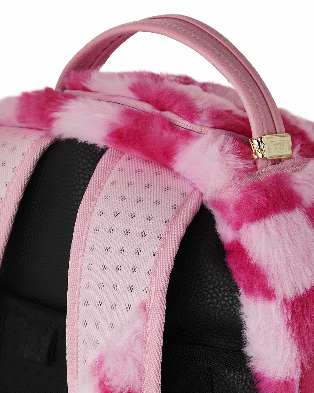 Sprayground FURZILLA SHARK (PINK CHECK) BACKPACK