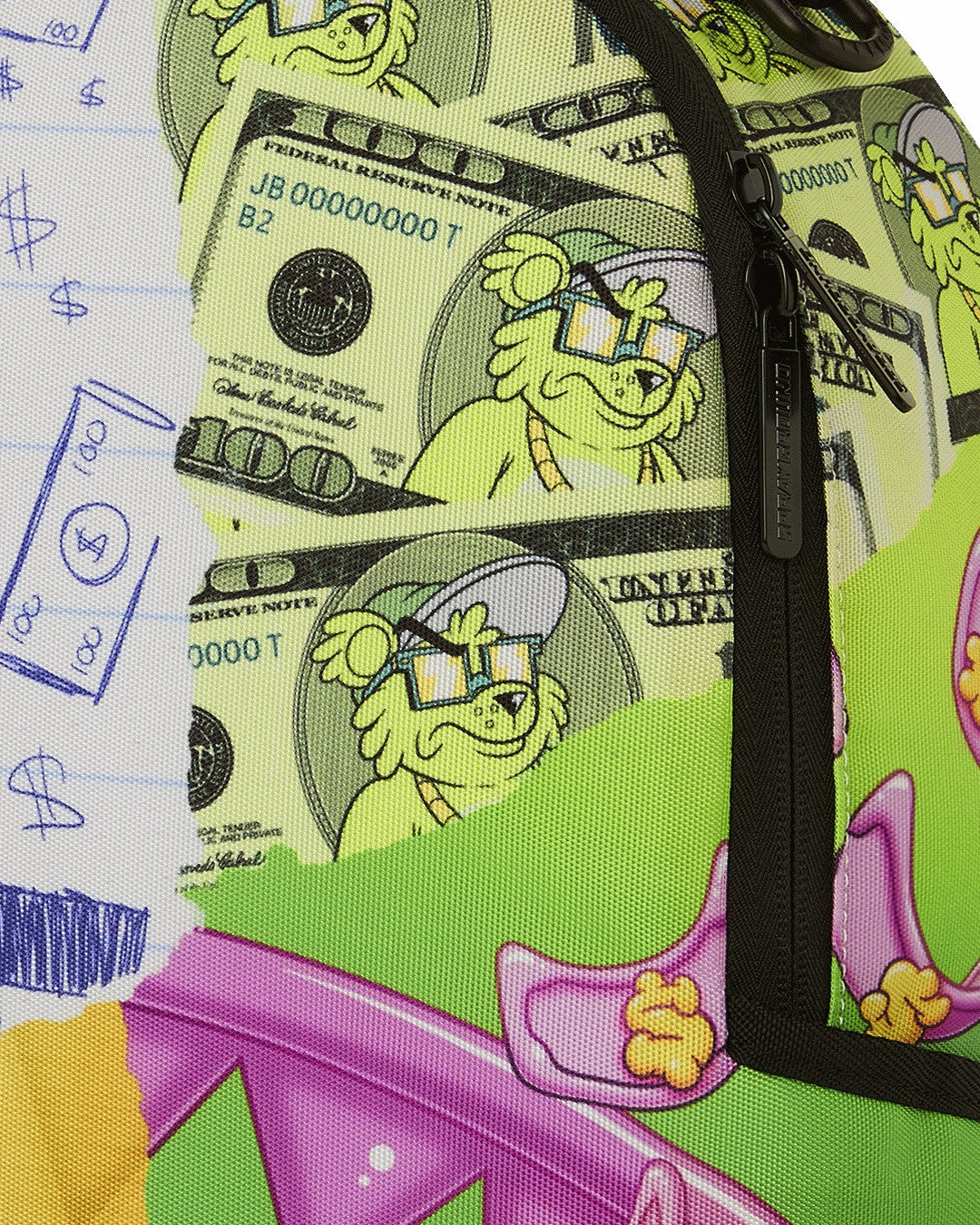 Sprayground MEAN MONEY COLLAGE BACKPACK
