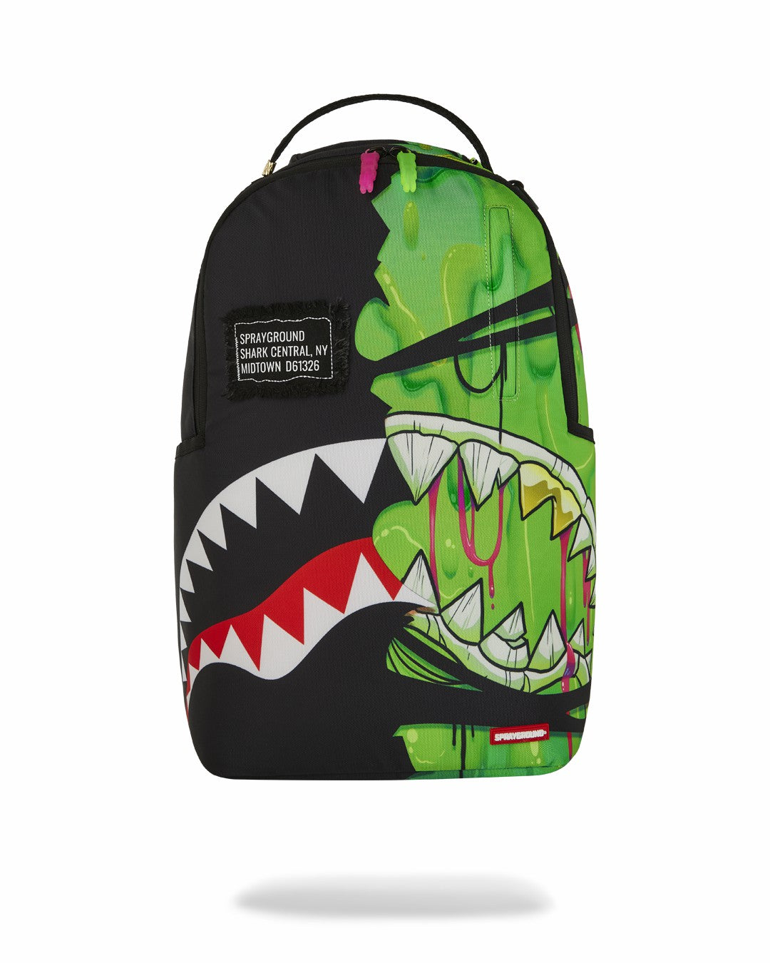 Sprayground ZOMBIE OOZE SHARK CENTRAL BACKPACK