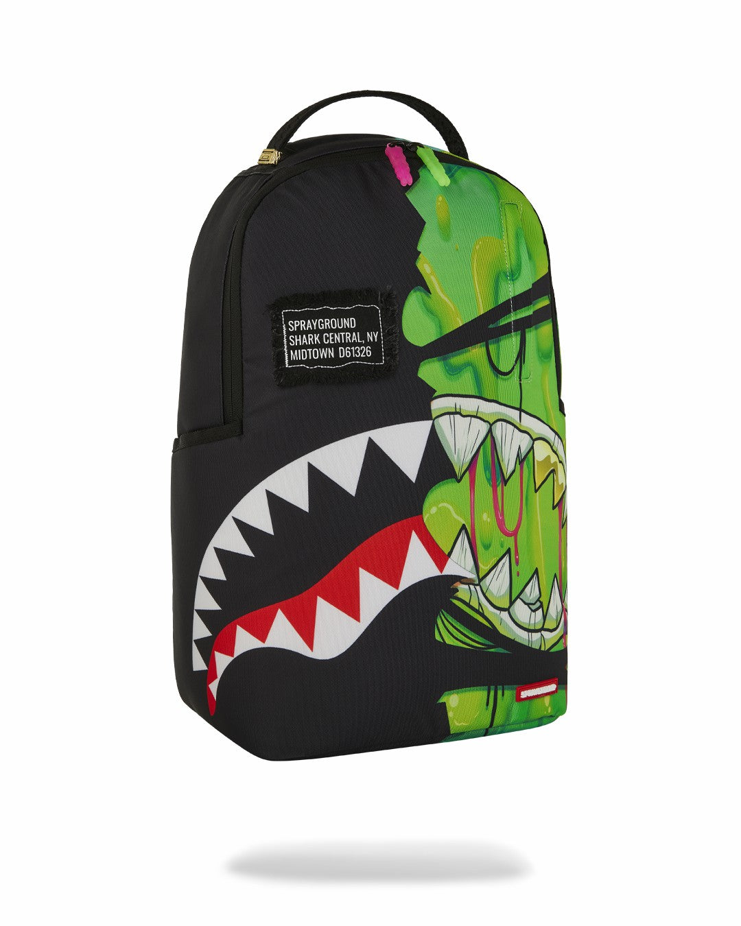 Sprayground ZOMBIE OOZE SHARK CENTRAL BACKPACK